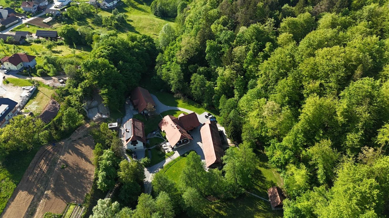 Domacija Seruga Countryside Hotel Novo Mesto Exterior foto